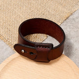 Rustic Earthwrap Leather Bracelet