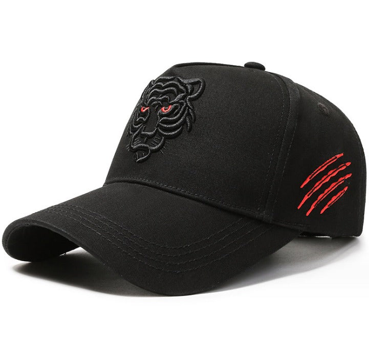 Tiger Embroidery Trucker Cap