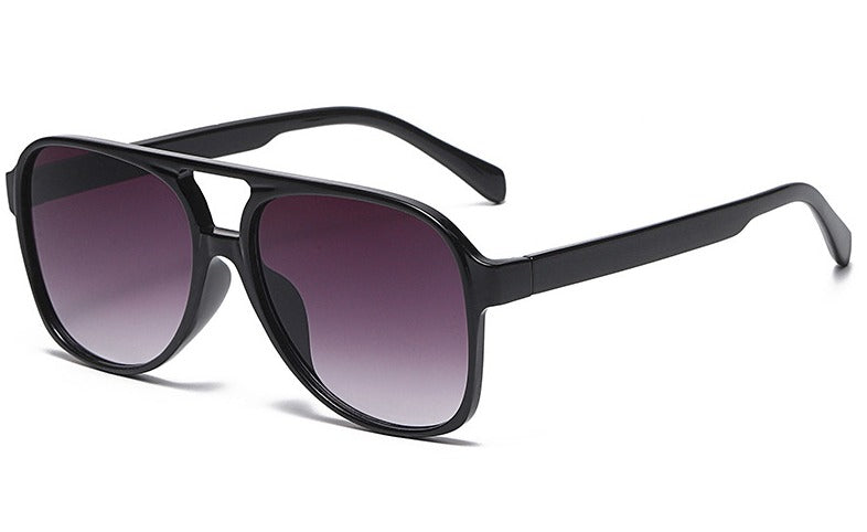 Double Beam Retro Sunglasses