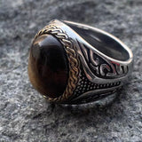 Tiger Eye Stone Ring