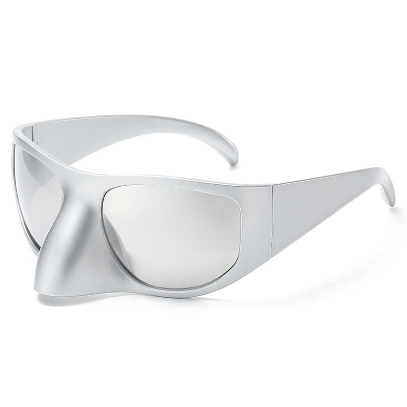Unique Mask Shape Sunglasses