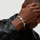 Hiphop Chunky Chain Stainless Steel Bracelet