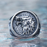 Bague Stark de la maison du loup de glace