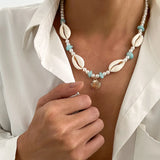 Bohemian Perlenkette Halskette