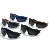Square Mirror Lens Outdoor Sunglasses
