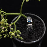 Cincin Batu Bulat Berukir Vintage