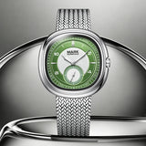 Artisanal Stainless Steel Classic Watch