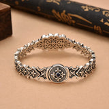 Geometric Style Chain & Link Bracelet