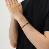 Retro Men's Tiger Eye Beads Bracelet