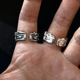 Retro Mythisches Tier Verstellbarer Ring