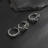 Hip Hop Stars Irregular Ring Set