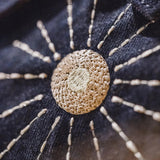 Indigo Nomad Embroidered Sling Bag