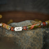 Vintage Men's Epidote Strand Bracelet