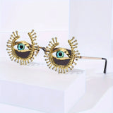 Sun God's Eye Decorative Glasses