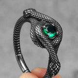 Snake Rhinestone Viper Men Ring