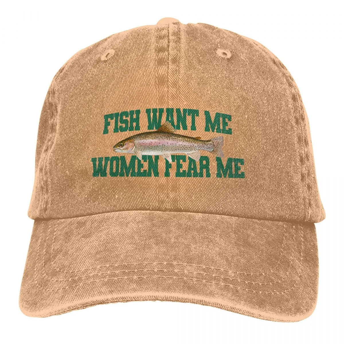 Fish Want Me Women Fear Me Meme Cap – Taraiga