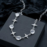 Hip-Hop Star Zircon Necklace