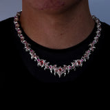 قلادة جديدة من أشواك العين الحمراء المتلألئة