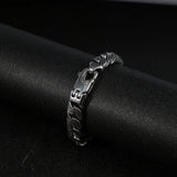 Viking Stainless Steel Chain Bracelet