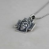Portrait Jesus Cross Pendant