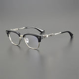 Classy Hand-Carved Eyeglasses