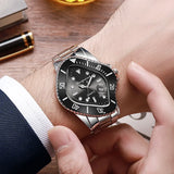 Irregular Shape Stainless Steel Quartz Watch