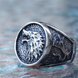 Bague Stark de la maison du loup de glace