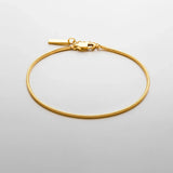 Thin Square Chain Bracelet