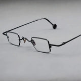Small Square Alloy Eyeglasses