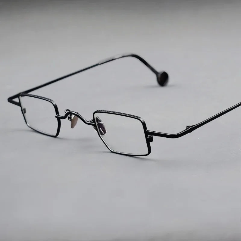 Small Square Alloy Eyeglasses