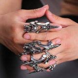 Inferno Claw Gothic Knuckle Ring