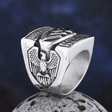 Warriors Heart Fashion Biker Ring
