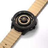 Montre futuriste pour hommes à cadran orbite
