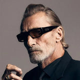 Quality Thick Acetate Rectangle Sunglasses