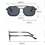 Avant-Garde Rectangular Sunglasses