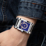 Fashionable Creative Dial Leather Watch