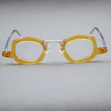 Trendy Retro Geometric Acetate Eyeglasses