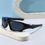Square Mirror Lens Outdoor Sunglasses
