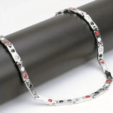 Two Tone Twisted Chain Necklace