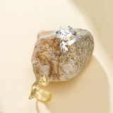 Eleganter offener Phoenix-Ring