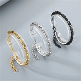 Stainless Steel Chunky Chain Bracelet