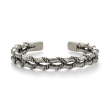 Double Layer Twisted Cuff Bracelet