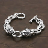 Dual Strength Lion Bracelet