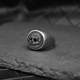 Stainless Steel Gothic Skull Ring