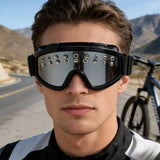 Punk Rivet Details Sports Goggles