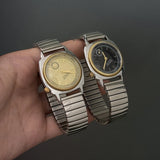 Numberless Alloy Quartz Movement Watch