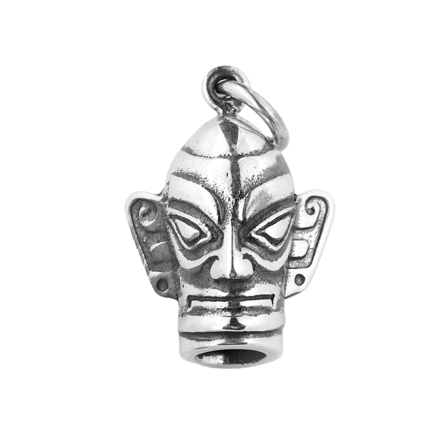 Ancient Sanxingdui Mask Pendant