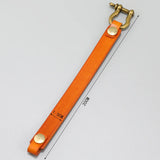 Simple Horseshoe Button Leather Bracelet