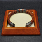 Oxidized Black With Double Strand Bracelet