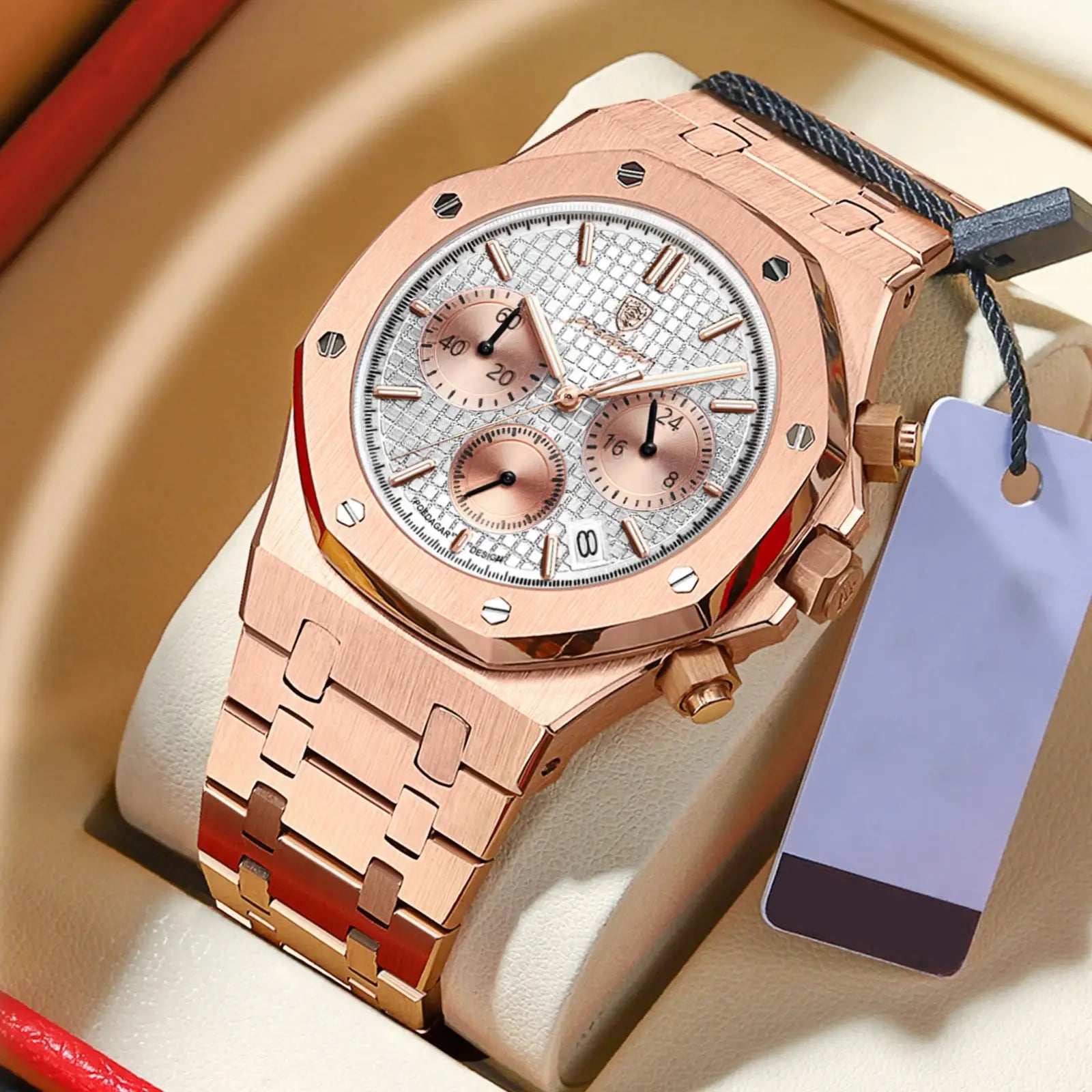 Bold Caspian Chronograph Watch